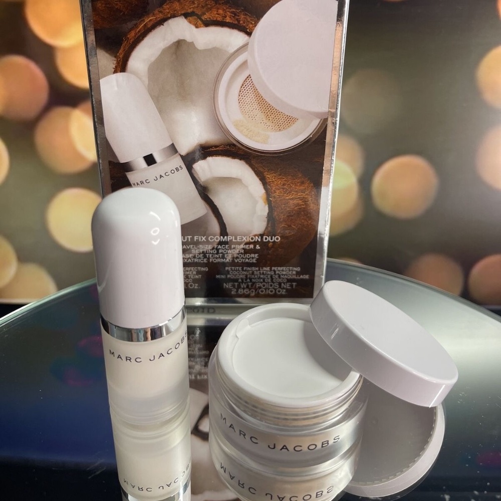 Marc Jacobs Cosmetics ~ Coconut Fix Travel Size Complexion Duo ~ BNIB